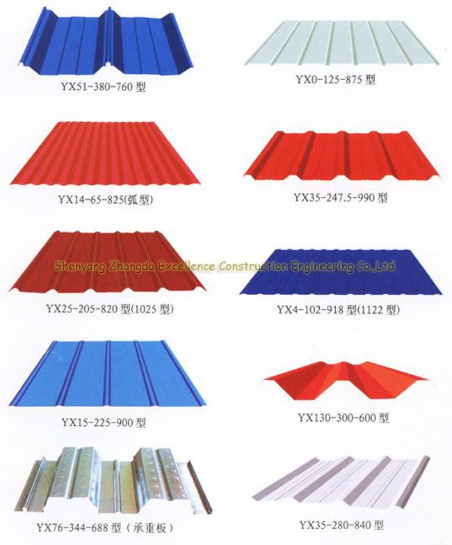 Galvanizado ondulado pré-pintado de cor / chapa de aço Galvalume / alu-zinco GI GL Roofing sheet price