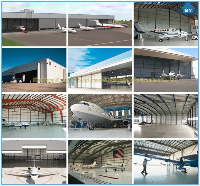 Hangar leve pré-fabricado do avião da construção de aço 2017