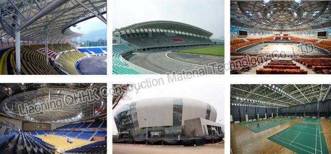 Estádio de futebol econômico da construção de aço para o salão de esporte