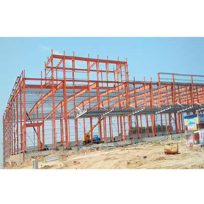 Standard Industrial Hangar 60x80 Heavy Steel Structure Metal Building Prefabricated Warehouse