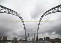 Ponte de arco de aço Quakeproof forte da ponte resistente do aço estrutural de Bailey
