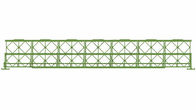 Aço provisório verde galvanizado mergulho da categoria da ponte Q345B-Q460 de Ot Bailey