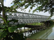 Ponte de Bailey da construção de aço da construção do metal da casa pré-fabricada