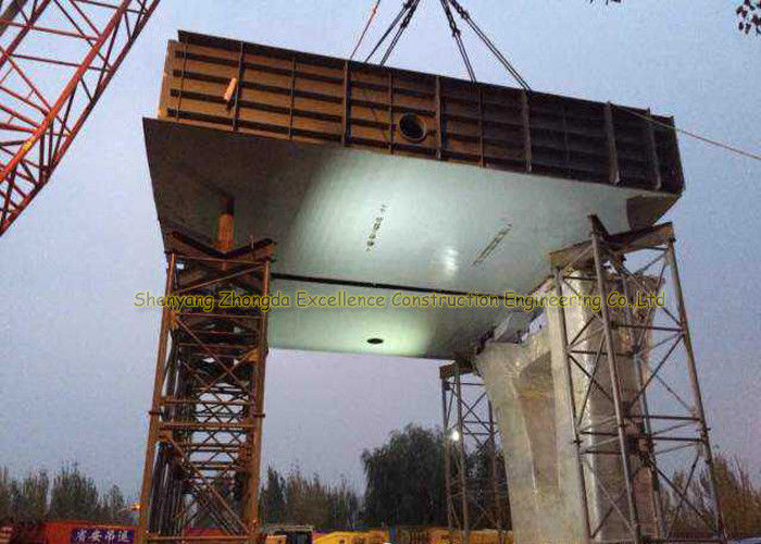 Ponte de viga de aço modular provisória manual