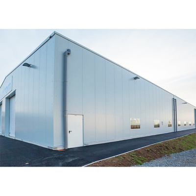 A estrutura de construção do metal do armazém de aço pré-fabricado da construção de construções armazena a construção